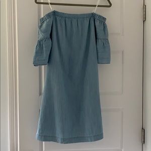 Madewell off the shoulder dress